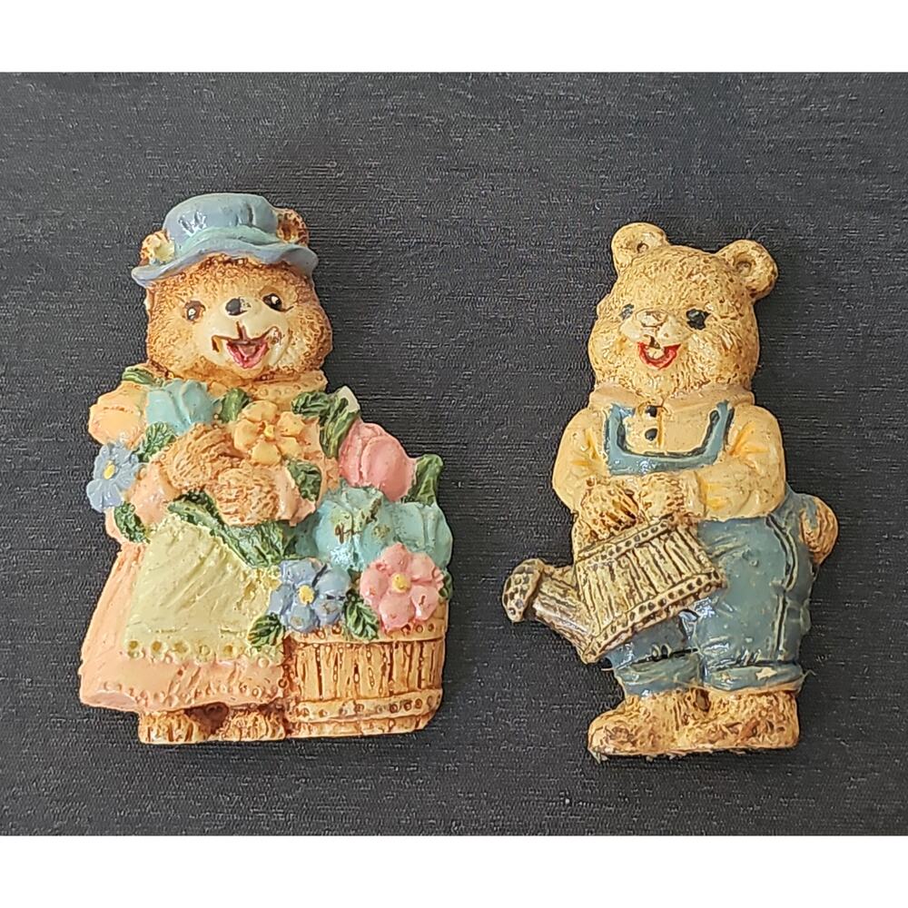 Teddy Bear Appliques Resin Bears DIY Craft Project Upcycle